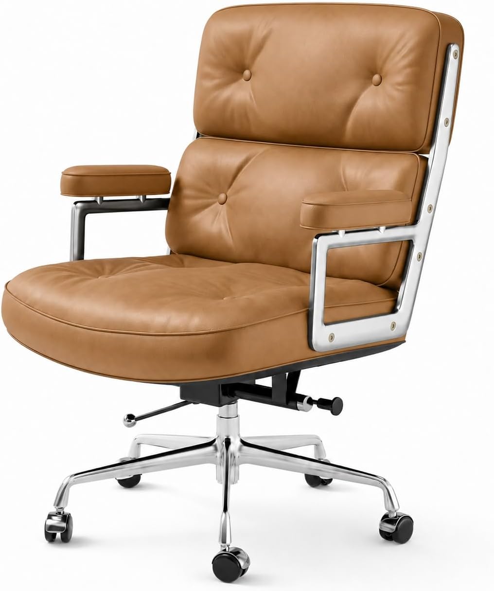 Leather Ergonomic Executive Office Chair