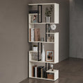 4-Tier Geometric Bookshelf