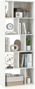 5-Tier Geometric Bookshelf