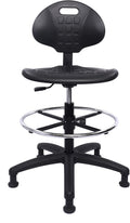 Adjustable PU Drafting Work Stool