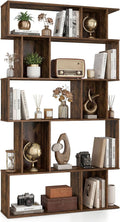 5-Tier Geometric Bookshelf