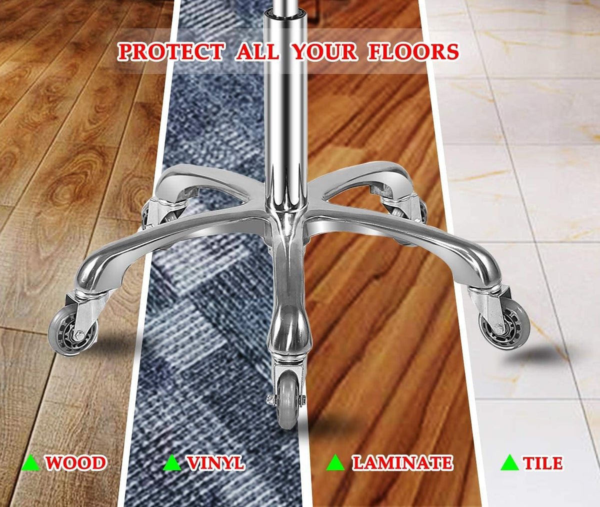 Adjustable Rolling Work Stool