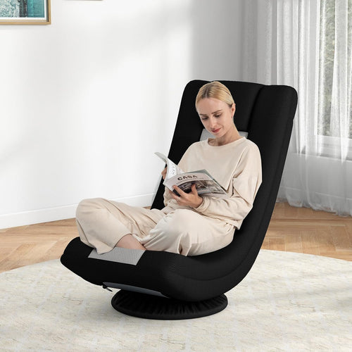 360°Swivel Foldable Floor Gaming Chair
