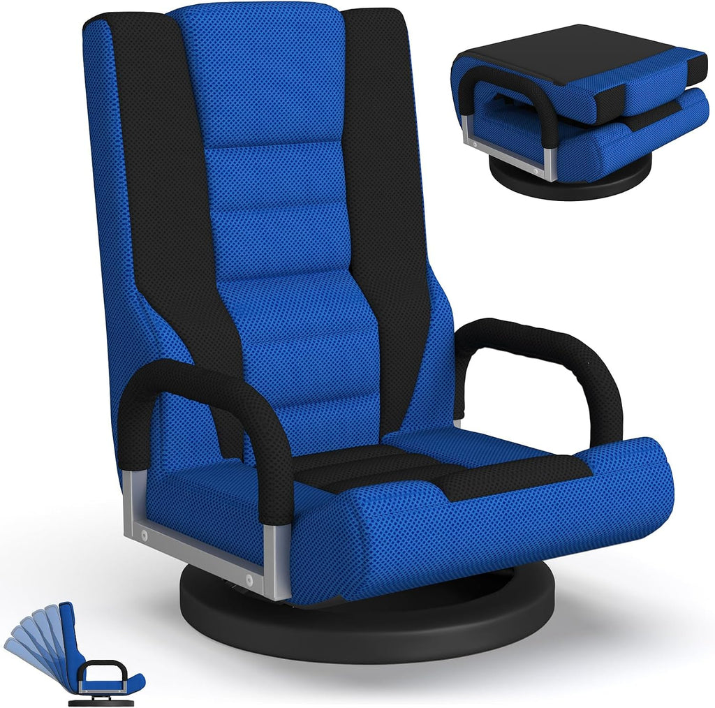 360° Swivel Foldable Floor Gaming Chair