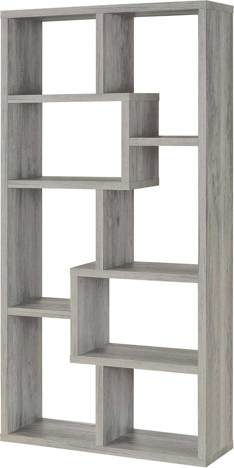 71" Geometric Bookshelf