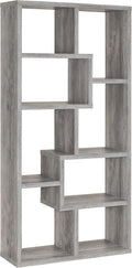 71" Geometric Bookshelf