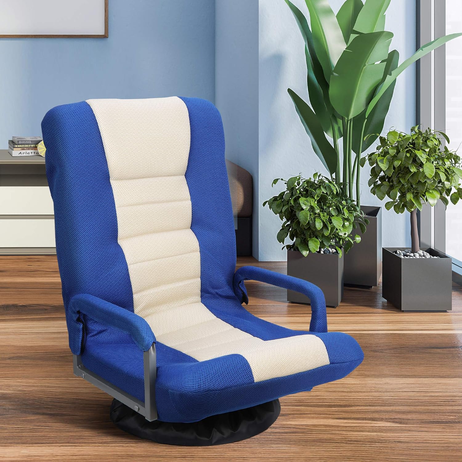 360° Swivel Foldable Floor Gaming Chair