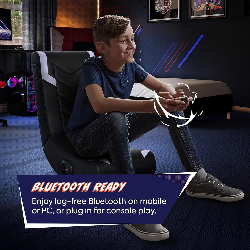 Audio Foldable Floor Rocker Gaming Chair