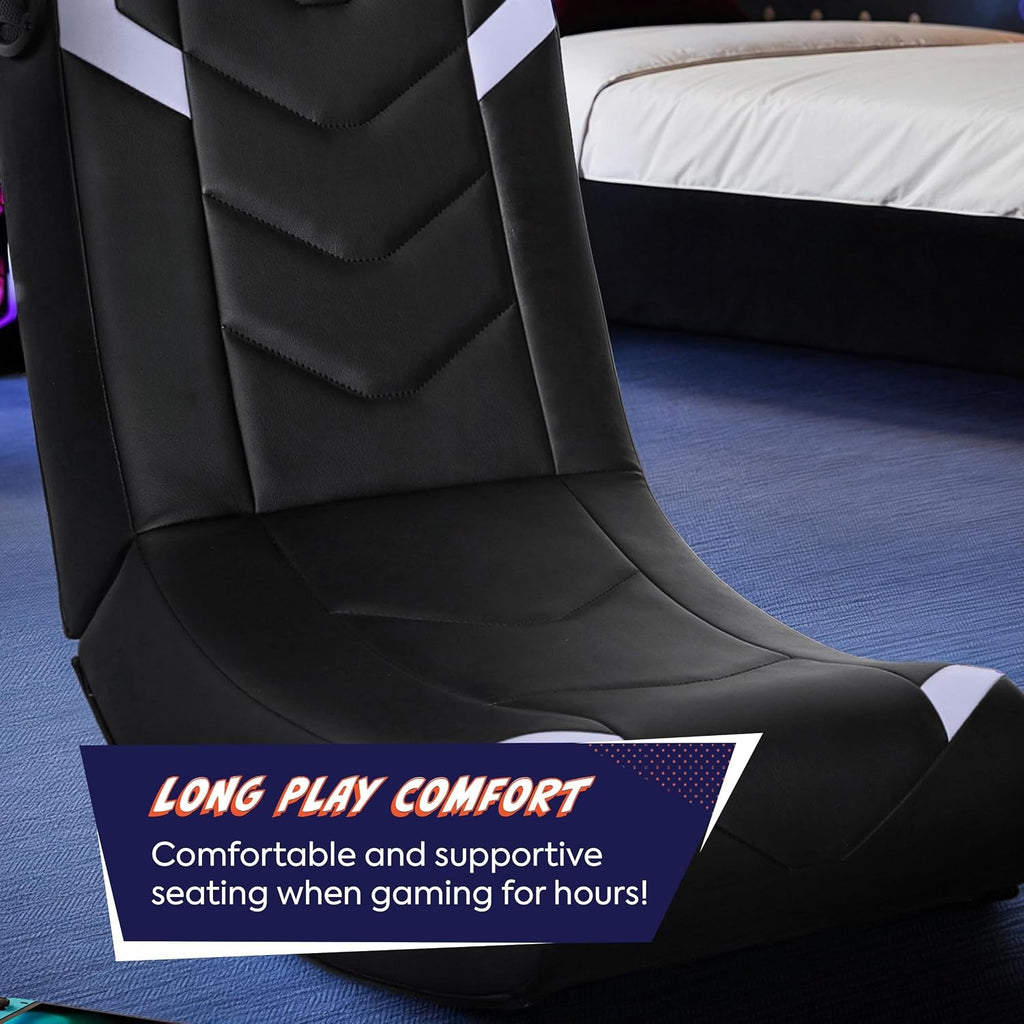 Audio Foldable Floor Rocker Gaming Chair